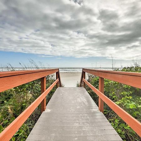 Oceanfront Cocoa Beach Condo With View Walk To Pier Exterior foto